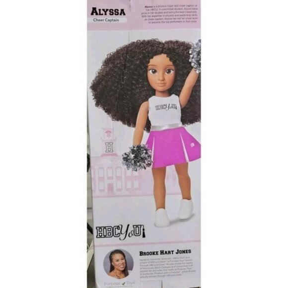 Alyssa Cheer Captain Doll By Purpose Toys - Picture 2 of 3